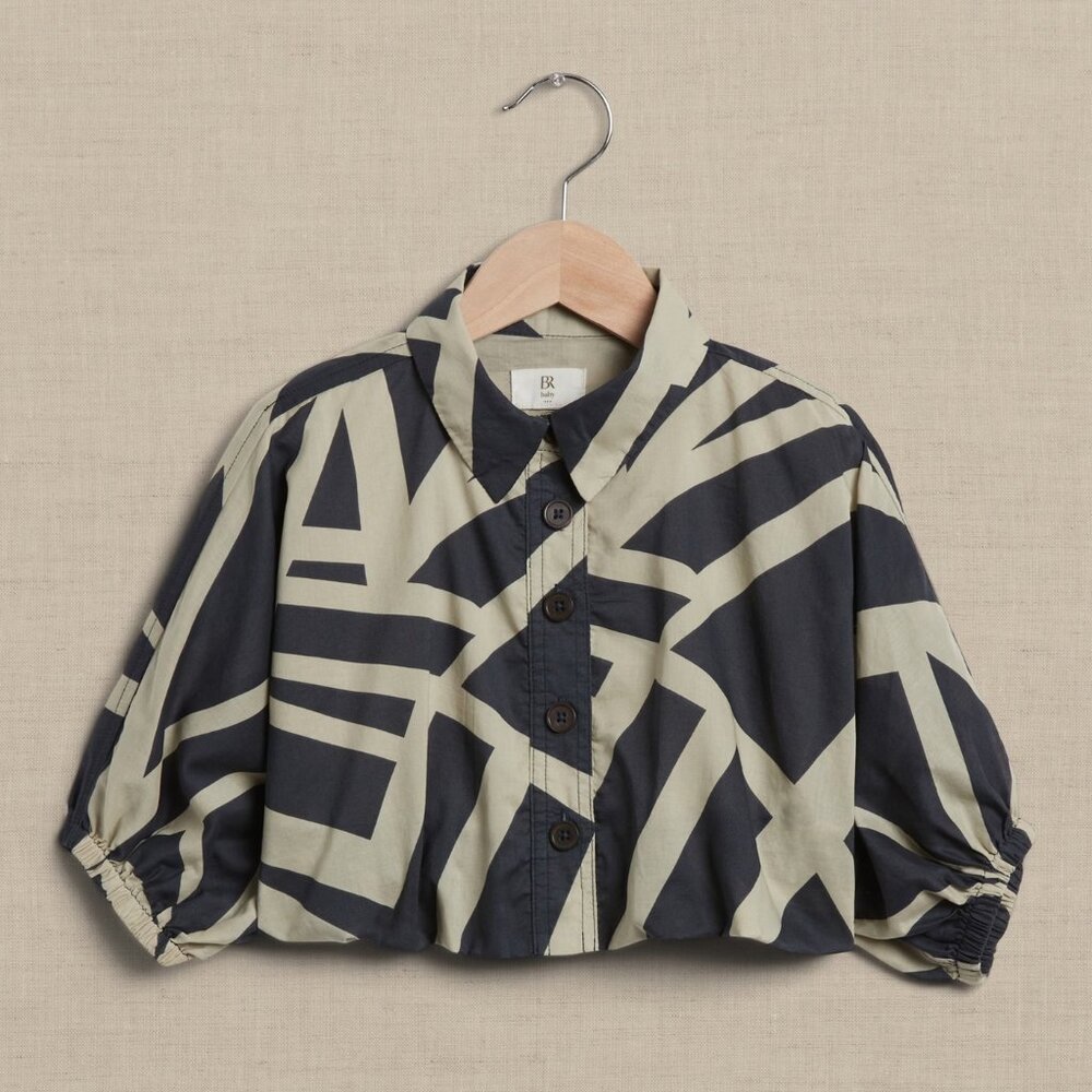 Baby Volume-Sleeve Shirt